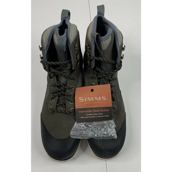 SIMMS Lace U Fishing Wader Boots w/ Cleat Size 8 - Picture 6 of 12